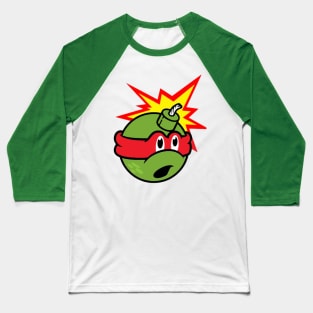 Teenage Mutant Ninja Turtles Bomb Baseball T-Shirt